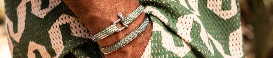 Green bracelets