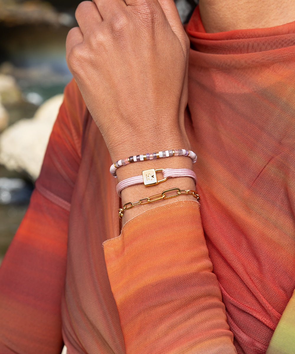 Billy Dusty Pink | Gold