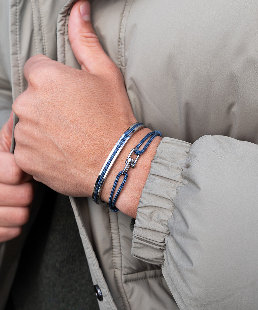 Daunting Dean Ash Blue | Silver