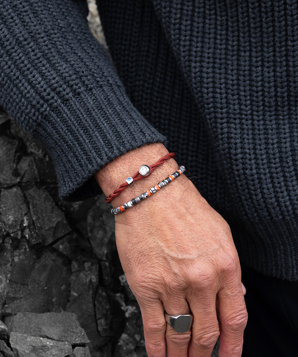 Easy Ed Velvet Red | Silver
