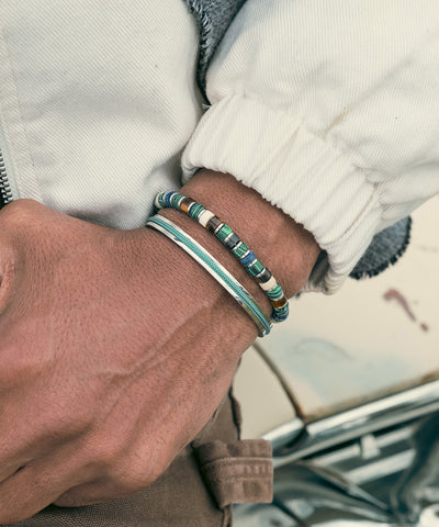 Navarch 6mm Patina Green | Silver