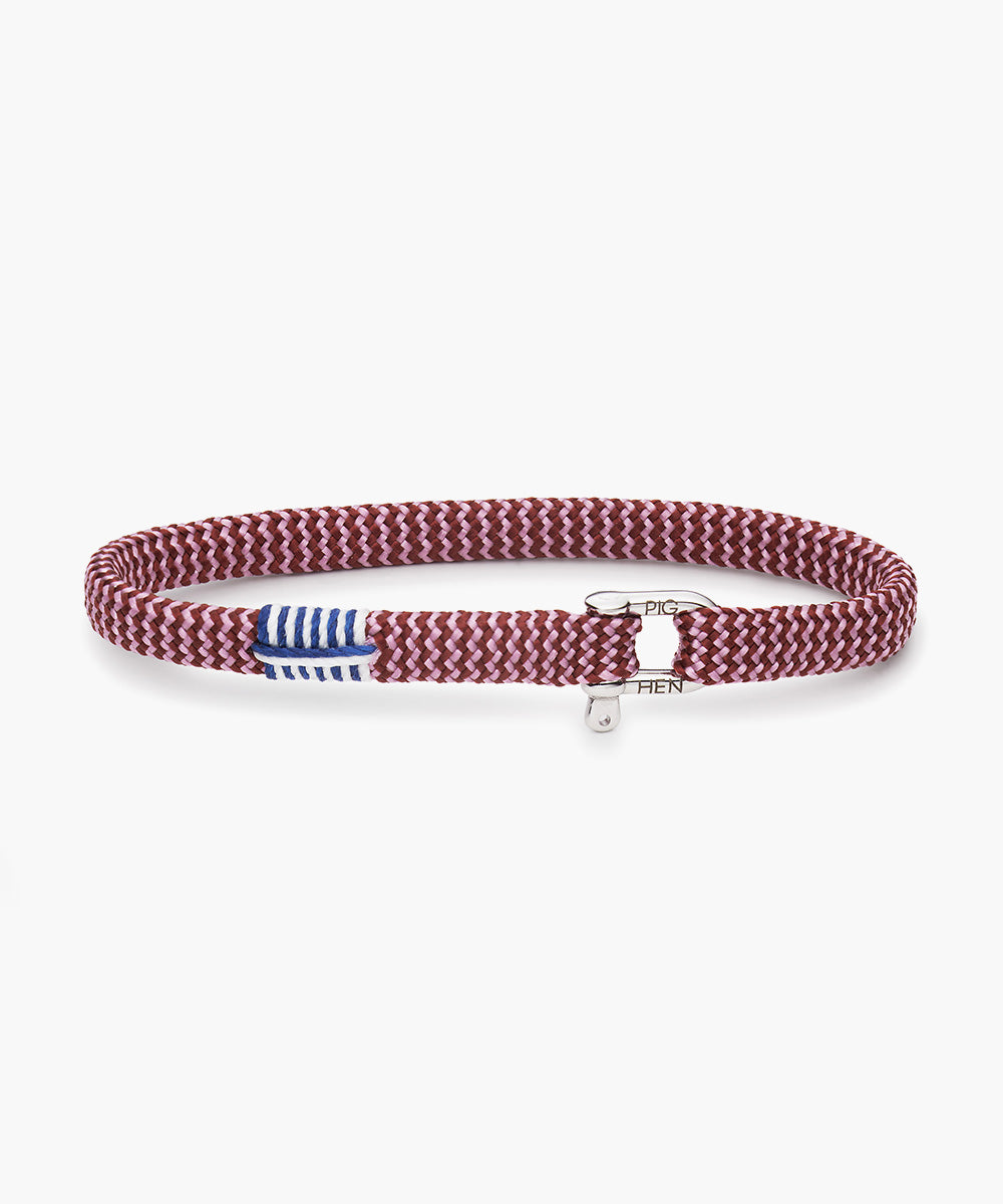 Franky Velvet Red - Lilac Purple | Silver