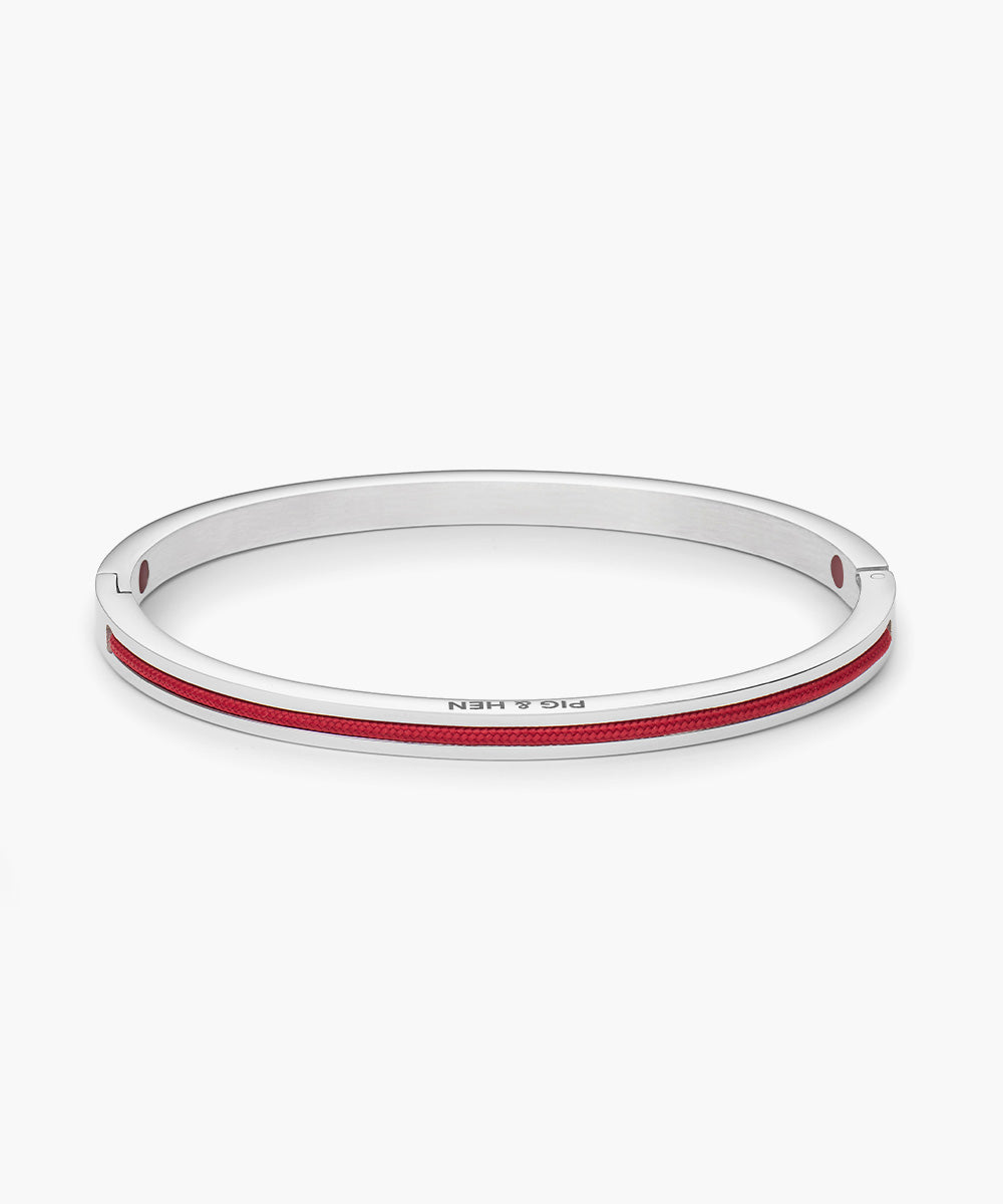 Maya Lou Raspberry | Silver