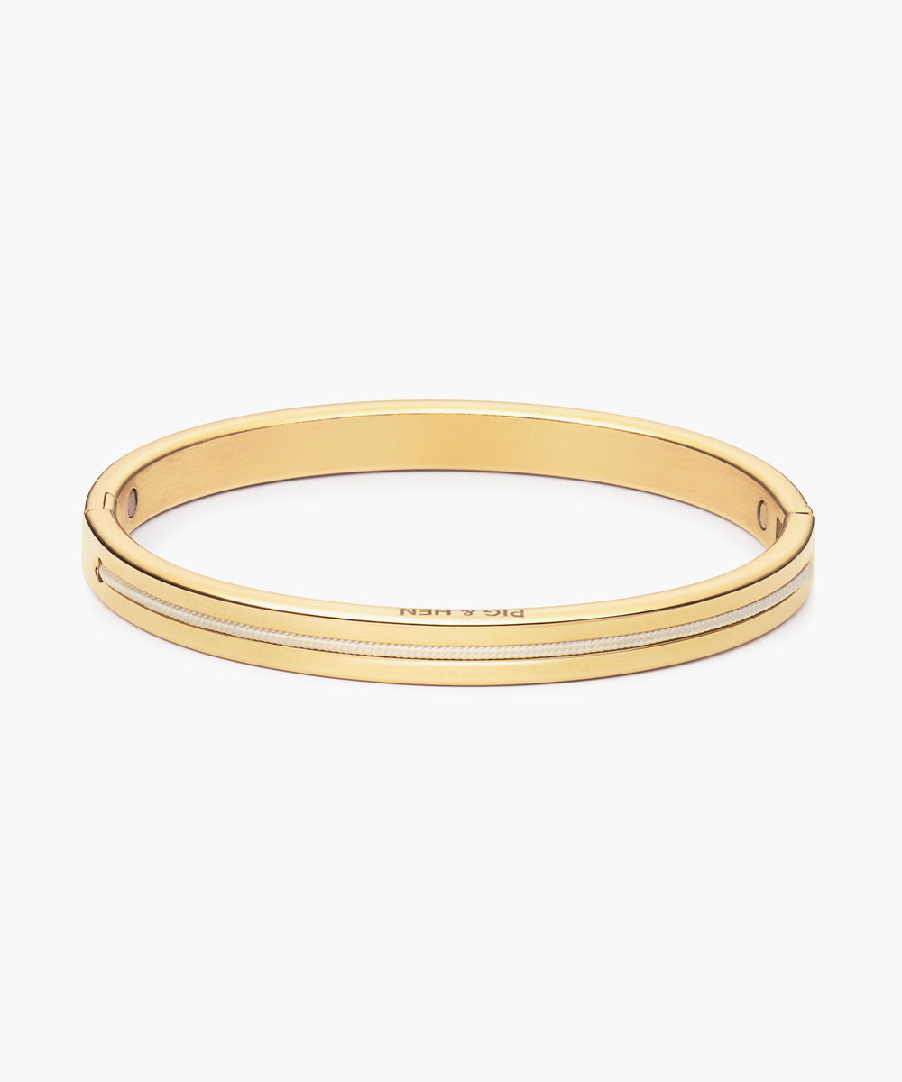 Maya Lou 6mm Ivory | Gold