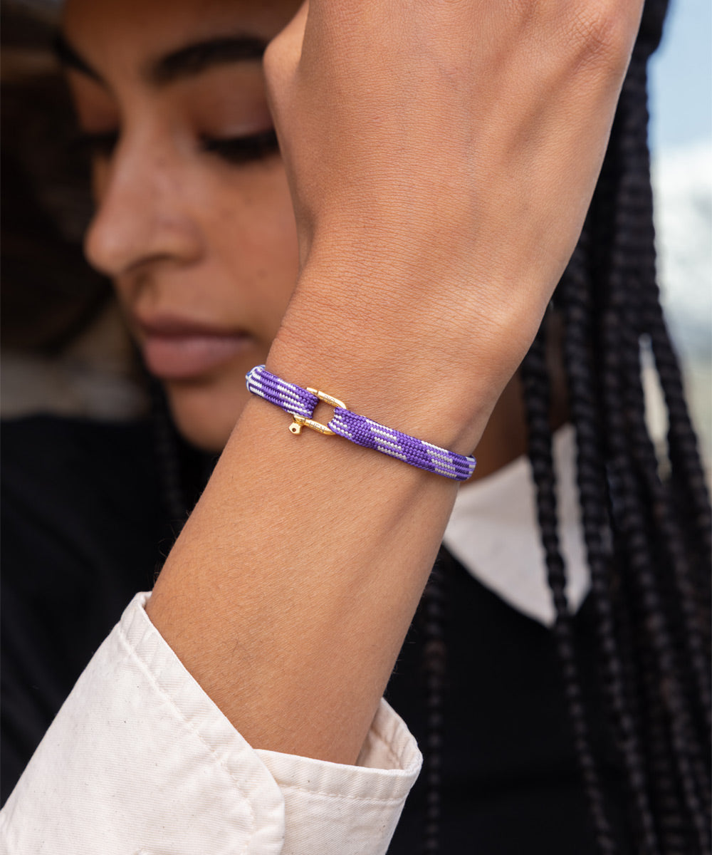 Franky Royal Purple - Arctic Blue | Gold