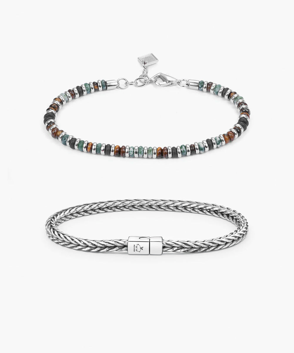 925 Sterling Silver Brontide Nagoya & Foxtail Set