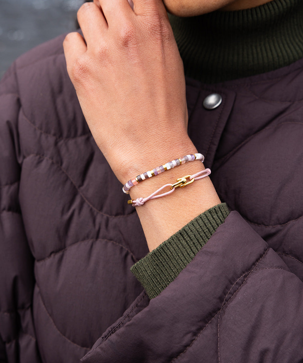Mia Dusty Pink | Gold