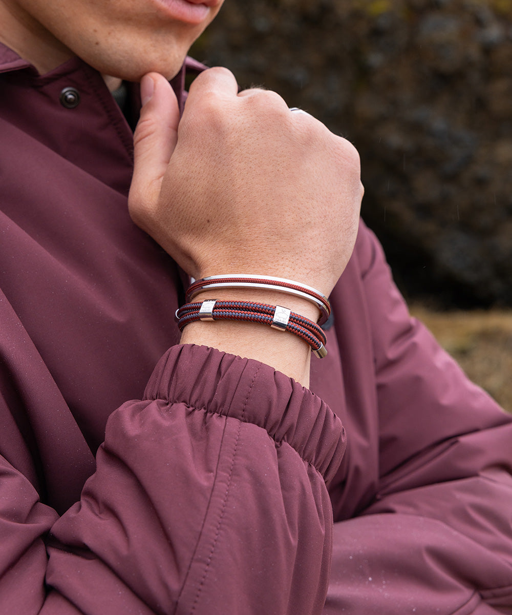 Navarch 6mm Velvet Red | Silver