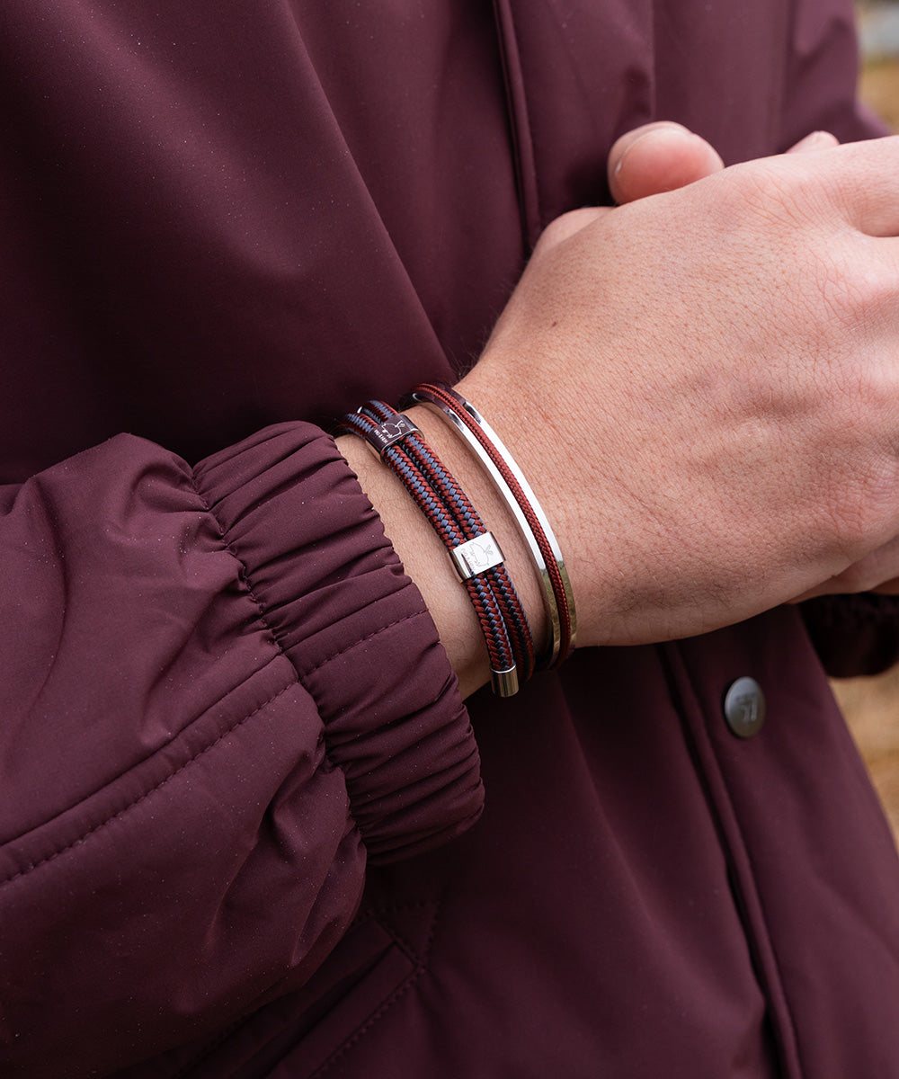 Navarch 6mm Velvet Red | Silver