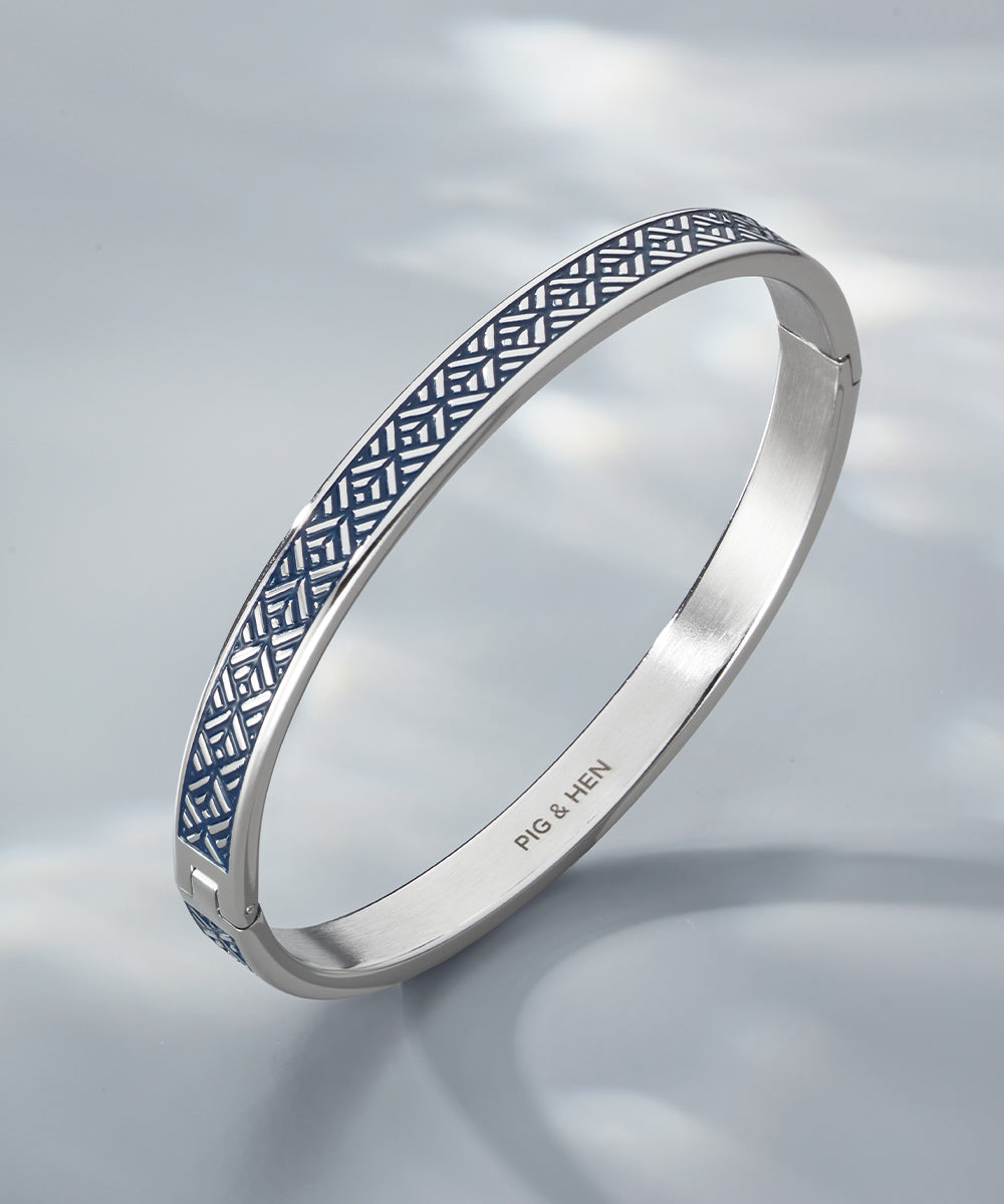 Navarch 9mm Striato | Silver
