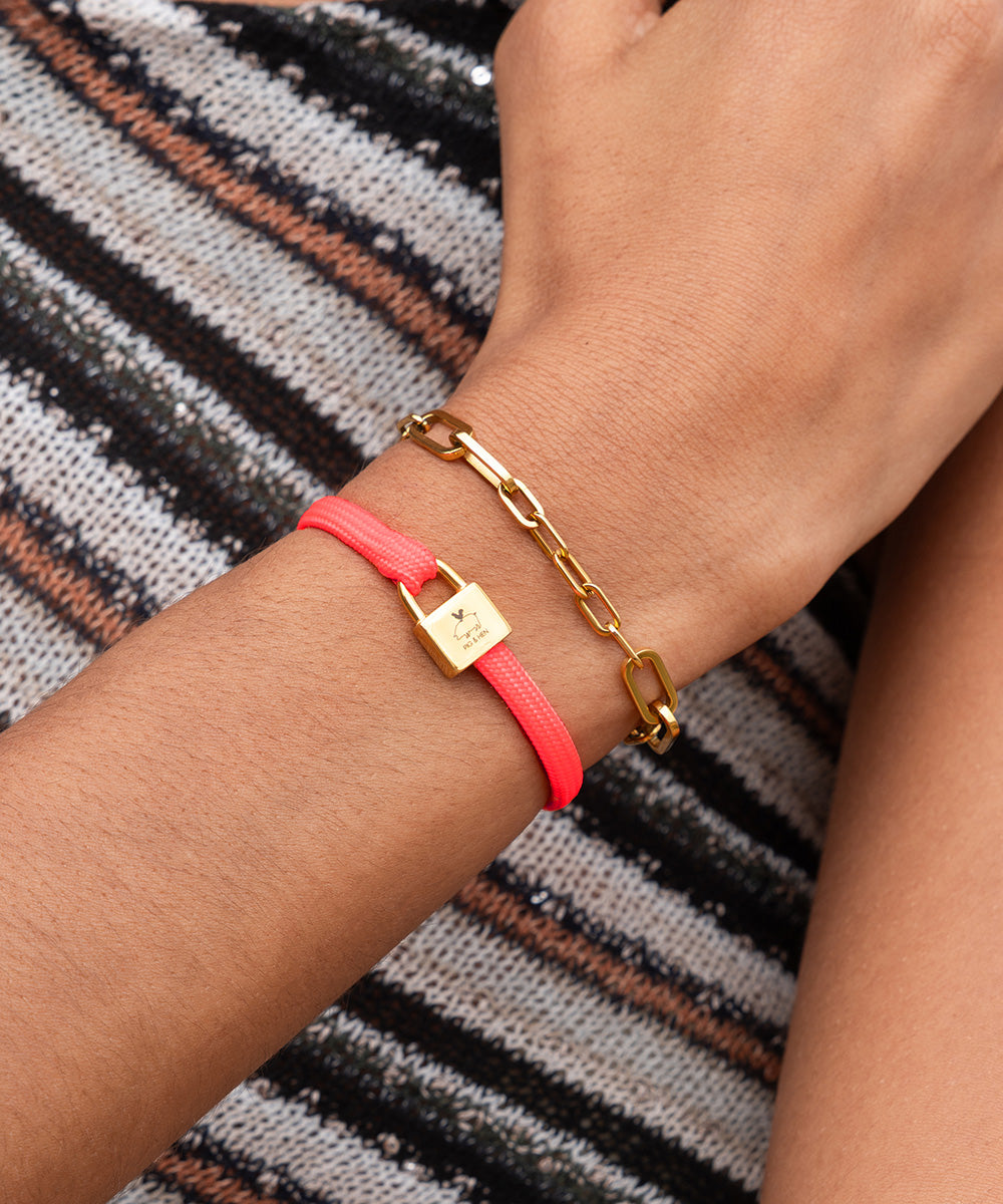 Billy Neon Pink & Julie Gold Set