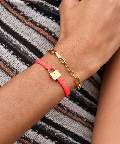 Billy Neon Pink | Gold