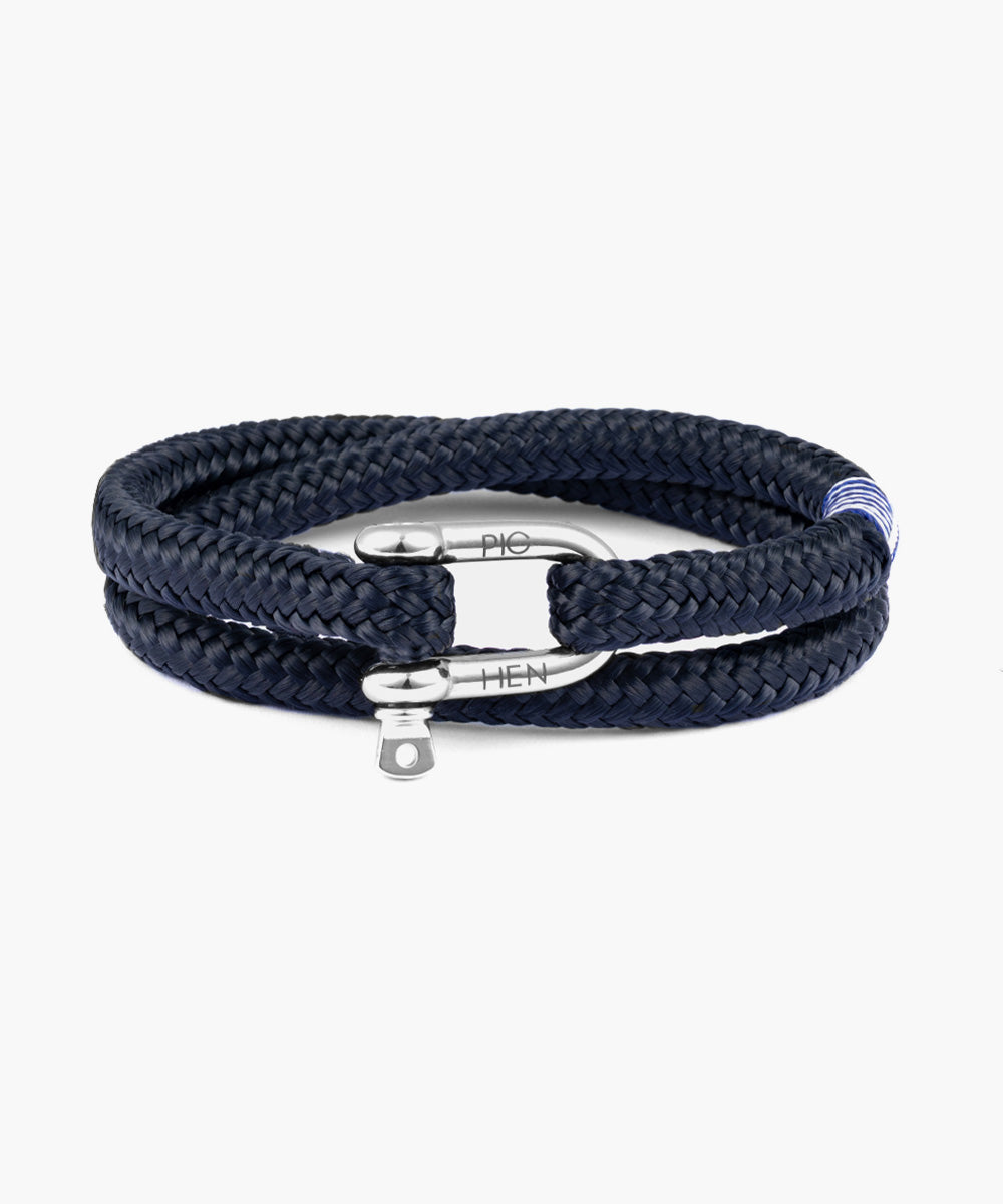 Salty Steve Navy | Silver