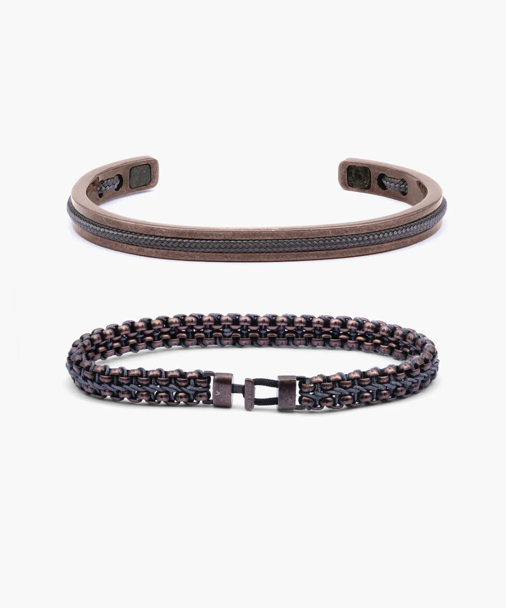 Catena Venetian 7mm Slate Gray & Navarch 6mm Set